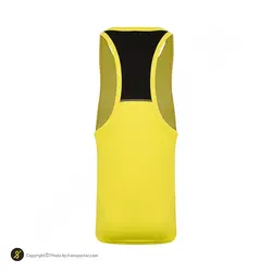 ست رکابی شلوارک مردانه بدنسازی پرشین گلف 01 CHG | زرد/مشکی | پهلوان شاپ