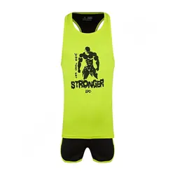 ست رکابی شلوارک مردانه بدنسازی پرشین گلف 01 CHG | سبز/مشکی | پهلوان شاپ