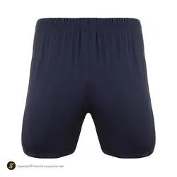 ست رکابی شلوارک مردانه بدنسازی پرشین گلف 01 CHG | سرمه ای/سفید | پهلوان شاپ