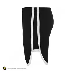 ست رکابی شلوارک مردانه بدنسازی پرشین گلف 01 CHG | سفید/مشکی | پهلوان شاپ