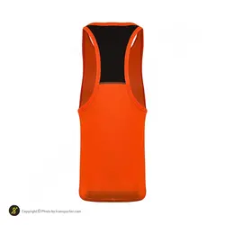 ست رکابی شلوارک مردانه بدنسازی پرشین گلف 01 CHG | نارنجی/مشکی | پهلوان شاپ