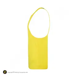 ست رکابی شلوارک مردانه بدنسازی پرشین گلف 02 CHG | زرد/مشکی | پهلوان شاپ