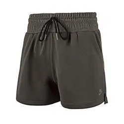 شلوارک ورزشی زنانه بدنسازی طرح نایک Just Do it 1241 | خاکستری | پهلوان شاپ