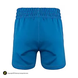 شلوارک ورزشی زنانه بدنسازی طرح نایک Just Do it 1241 | آبی | پهلوان شاپ