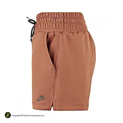 شلوارک ورزشی زنانه بدنسازی طرح نایک Just Do it 1241 | صورتی | پهلوان شاپ