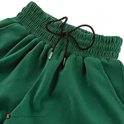 شلوارک ورزشی زنانه بدنسازی طرح نایک Just Do it 1241 | سبز | پهلوان شاپ