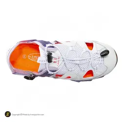 صندل کوهنوردی طبیعت گردی I-RUNNER آی رانر S2094 | بنفش/کرم | پهلوان شاپ