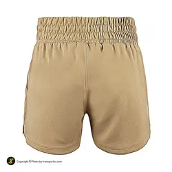 شلوارک ورزشی زنانه بدنسازی طرح نایک Just Do it 1241 | کرمی | پهلوان شاپ