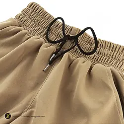 شلوارک ورزشی زنانه بدنسازی طرح نایک Just Do it 1241 | کرمی | پهلوان شاپ