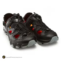 صندل کوهنوردی طبیعت گردی I-RUNNER آی رانر S2094 | مشکی/طوسی | پهلوان شاپ