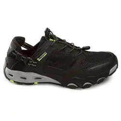 صندل کوهنوردی طبیعت گردی I-RUNNER آی رانر S2100 | مشکی/فسفری | پهلوان شاپ