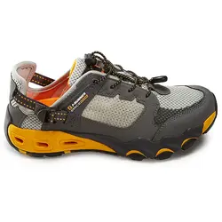 صندل کوهنوردی طبیعت گردی I-RUNNER آی رانر S2100 | طوسی/نارنجی | پهلوان شاپ