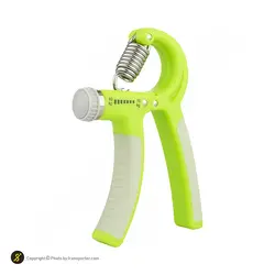 فنر تقویت مچ دست بدنسازی گلدن استار GS-W666 BRS | سبز/طوسی | پهلوان شاپ