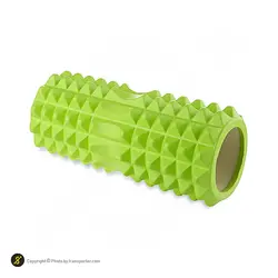 فوم رولر بدنسازی آجدار 33 سانتیمتری گلدن استار 3303 | سبز | پهلوان شاپ