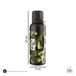 قمقمه ورزشی 650 سی سی آلمینیومی پرو اسپرتز PS-118 BRS | مشکی | پهلوان شاپ