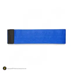 کش بدنسازی لوپ پارچه ای طرح ریبوک مقاومت متوسط 7 سانتیمتری | آبی | پهلوان شاپ