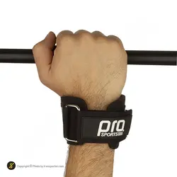 کف بند جفتی بدنسازی چرم پرو اسپرتز 1-971 | قهوه ای/مشکی | پهلوان شاپ