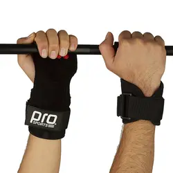 کف بند جفتی بدنسازی استپ دار پرو اسپرتز 3-971 | مشکی | پهلوان شاپ