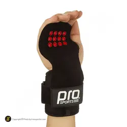 کف بند جفتی بدنسازی استپ دار پرو اسپرتز 3-971 | مشکی | پهلوان شاپ