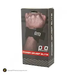 کف بند جفتی بدنسازی استپ دار پرو اسپرتز 3-971 | مشکی | پهلوان شاپ