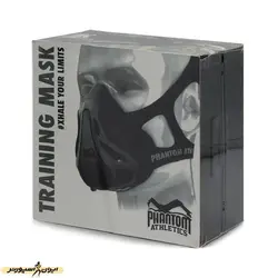 ماسک تمرینی بدنسازی فانتوم PH01 | مشکی | پهلوان شاپ