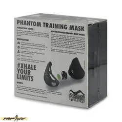 ماسک تمرینی بدنسازی فانتوم PH01 | مشکی | پهلوان شاپ