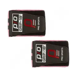 مچ بند بدنسازی جفتی چسبی بندی پرو گریپ BRS 18 54*8 | صورتی/مشکی | پهلوان شاپ