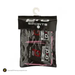 مچ بند بدنسازی جفتی چسبی بندی پرو گریپ BRS 18 54*8 | صورتی/مشکی | پهلوان شاپ