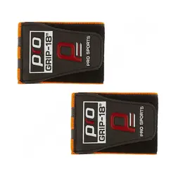 مچ بند بدنسازی جفتی چسبی بندی پرو گریپ BRS 18 54*8 | نارنجی/مشکی | پهلوان شاپ