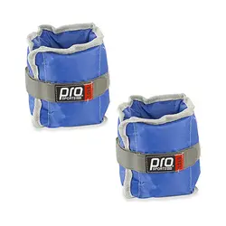 وزنه پا بدنسازی جفتی شنی 1 کیلویی پرو اسپرتز | آبی/طوسی | پهلوان شاپ