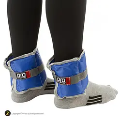 وزنه پا بدنسازی جفتی شنی 1 کیلویی پرو اسپرتز | آبی/طوسی | پهلوان شاپ