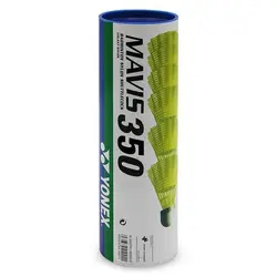 توپ بدمینتون یونکس مدل Mavis 350 بسته 6 عددی | پهلوان شاپ