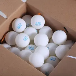 توپ پینگ پنگ دبل فیش V40+ بدون ستاره ABS بسته 10 عددی | پهلوان شاپ