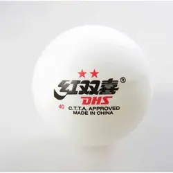 توپ پینگ پنگ دبل هپینس 40 دو ستاره بسته 6 عددی | پهلوان شاپ