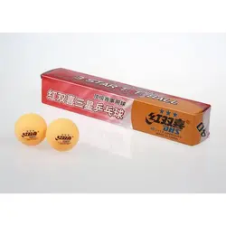 توپ پینگ پنگ دبل هپینس 40 سه ستاره تایید ITTF بسته 6 عددی | پهلوان شاپ