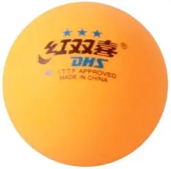 توپ پینگ پنگ دبل هپینس 40 سه ستاره تایید ITTF بسته 6 عددی | پهلوان شاپ