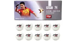 توپ پینگ پنگ دبل هپینس یک ستاره 40 سلولوئید بسته 10 عددی | پهلوان شاپ