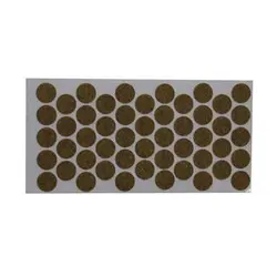 پد پایه مبل و صندلی نمدی پشت چسبدار قطر2 بسته 50 عددی