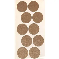 پد پایه مبل و صندلی نمدی پشت چسبدار قطر 4.5 بسته 10عددی