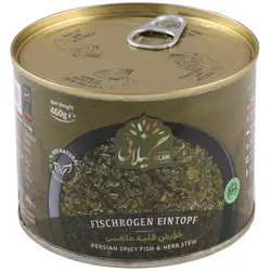 کنسرو مایه خورشت قلیه ماهی گیلانی - 460 گرم - سام شاپ