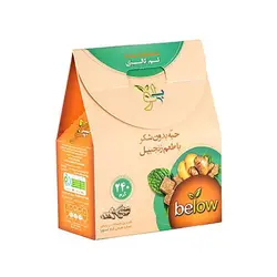 حبه بدون شکر بیلو با طعم زنجبیل - 240 گرم