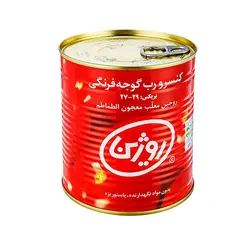 رب گوجه فرنگی روژین - 800 گرم | خرید محصولات روژین | فروشگاه آنلاین سام شاپ
