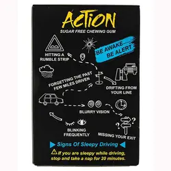 آدامس بدون شکر با طعم اکالیپتوس اکشن - سام شاپ