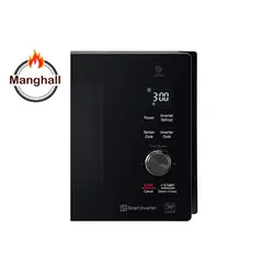 مایکروویو ال جی مشکی 42 لیتر ولوم دار مدل MH8265DIS