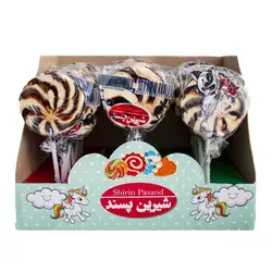 پسند آبنبات چوبی شکلات قهوه
