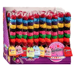 پاستیل سیخی ترافلی رنگی (50 عددی)