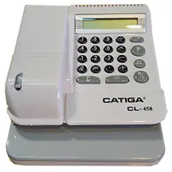 دستگاه پرفراژ چک کاتیگا Catiga CL458 | ماشین های اداری روناس ایران