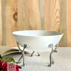 آجیل خوری آدمک سرامیک کد 3387