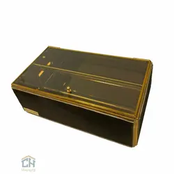جا کارد و چنگال روکش پوست طبیعی مدل 8101