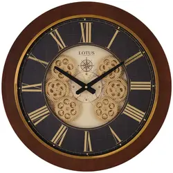 ساعت دیواری چرخ دنده ای لوتوس مدل GC-400406-BROOKL